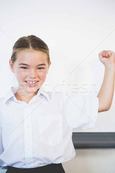 Muscles classe portrait école [[stock_photo]] © wavebreak_media