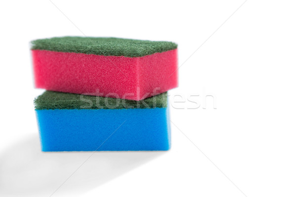 Close-up of multi colored sponges Stock photo © wavebreak_media