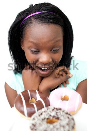 Joyful woman holding colorful Easter eggs  Stock photo © wavebreak_media