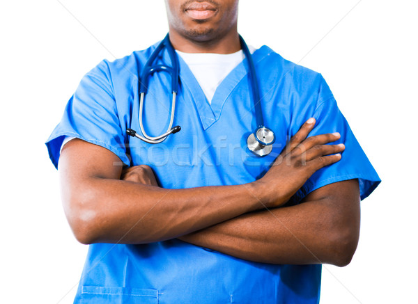 Doctor in Blue Scrubs Stock photo © wavebreak_media