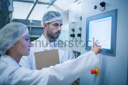 Foto stock: Empresário · virtual · óculos · escritório · negócio