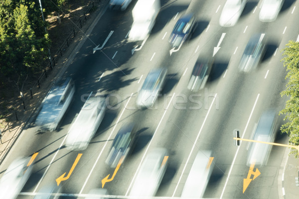 расплывчатый автомобилей движущихся мнение Сток-фото © wavebreak_media