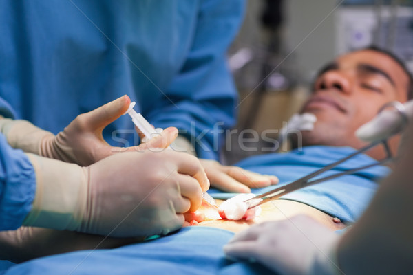 Operación teatro hombre médicos masculina Foto stock © wavebreak_media