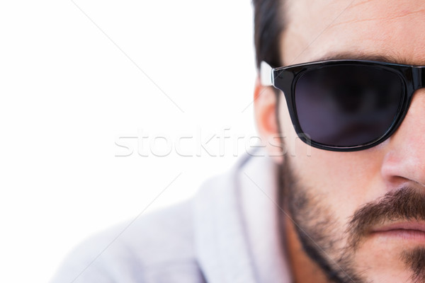 Close up of serious man wearing sunglasses Stock photo © wavebreak_media