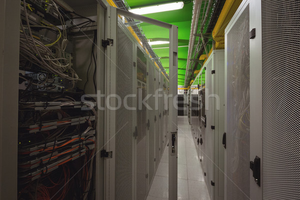 View of rack mounted server Stock photo © wavebreak_media