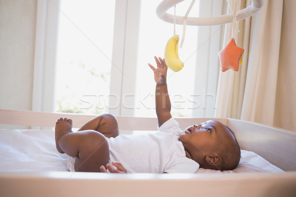 可愛的 嬰兒 男孩 播放 移動 商業照片 © wavebreak_media