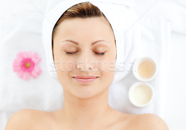 Unwound woman having a massage Stock photo © wavebreak_media