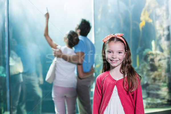 Little girl smiling at camera Stock photo © wavebreak_media