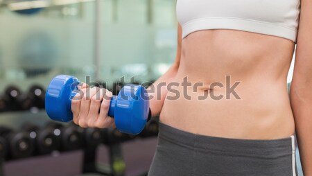 Foto stock: Hombre · guapo · cintura · piscina · agua · hombre