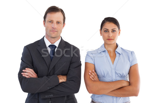 Co workers standing next to each other Stock photo © wavebreak_media