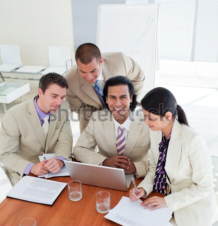 Self-assured business people in a meeting  Stock photo © wavebreak_media