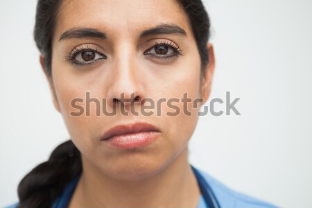 Omhoog naar verpleegkundige ziekenhuis vrouw medische Stockfoto © wavebreak_media