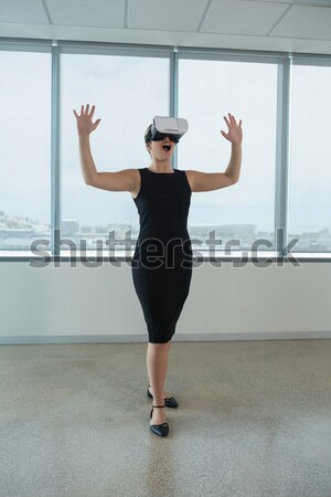 Ballet socios baile junto estudio equipo Foto stock © wavebreak_media