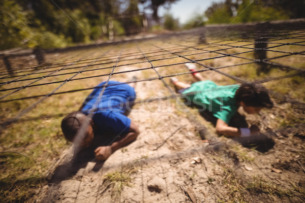 Foto d'archivio: Ragazzi · net · boot · campo