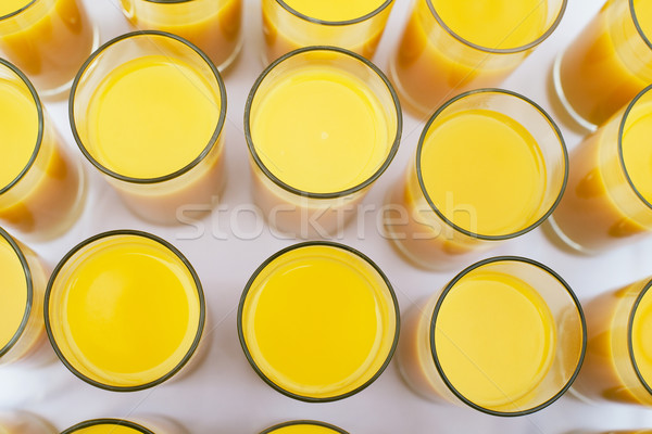Glasses of orange juice  Stock photo © wellphoto