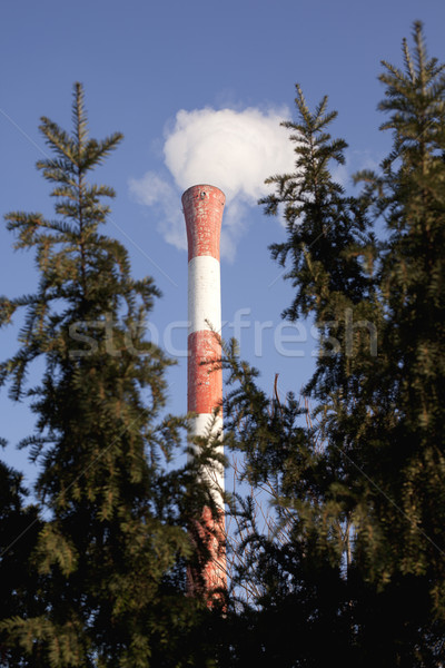 Stock photo: Air pollution