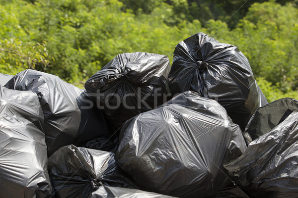 Garbage bags Stock photo © wellphoto