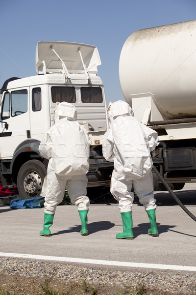 Chemical spill  Stock photo © wellphoto
