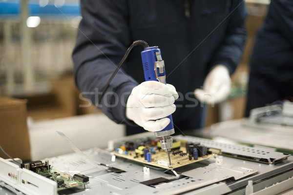 Technician at work Stock photo © wellphoto
