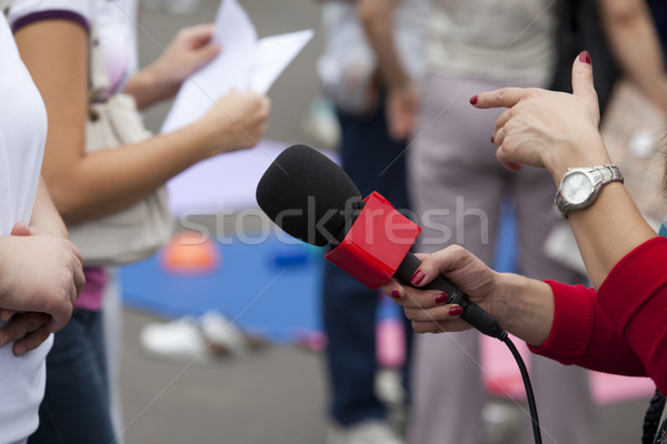 Microphone Stock photo © wellphoto