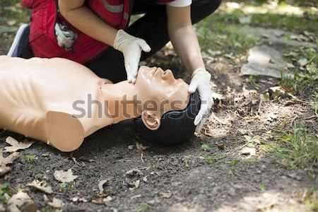 First aid Stock photo © wellphoto