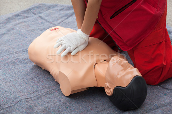 Stock photo: First aid