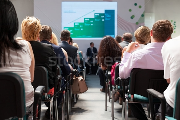 Business conference Stock photo © wellphoto