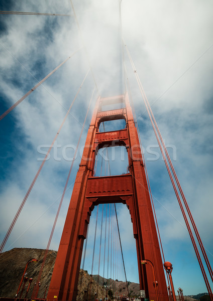 Golden Gate Bridge San Francisco California EUA niebla ciudad Foto stock © weltreisendertj