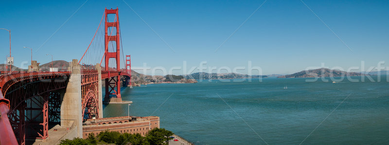 Golden Gate Bridge San Francisco California EUA 2013 agua Foto stock © weltreisendertj