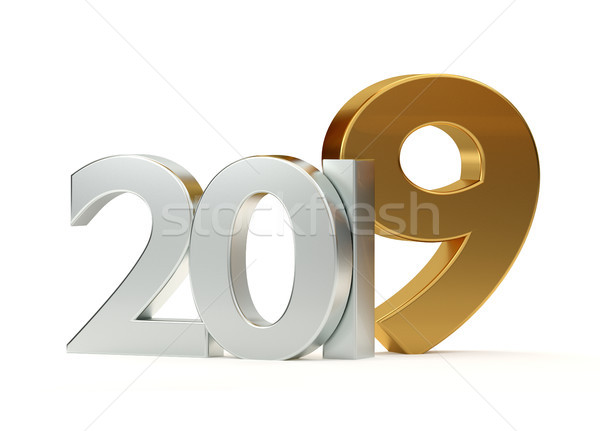 2019 3D Rendering Stock photo © Wetzkaz