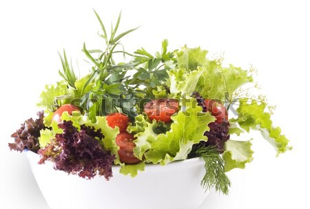 Salad with mixed vegetables Stock photo © Wikki