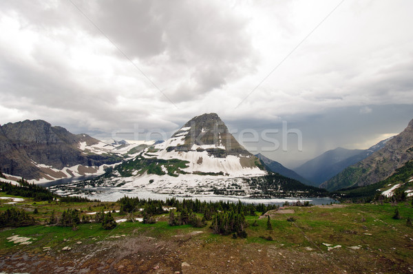 Storm over the mountains Stock photo © wildnerdpix