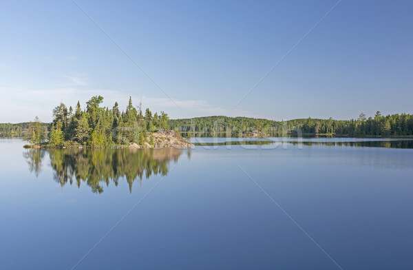Calm Morning in the North Woods Stock photo © wildnerdpix