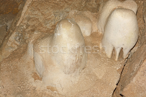 Gesmolten rock grot New Mexico natuur ondergrondse Stockfoto © wildnerdpix