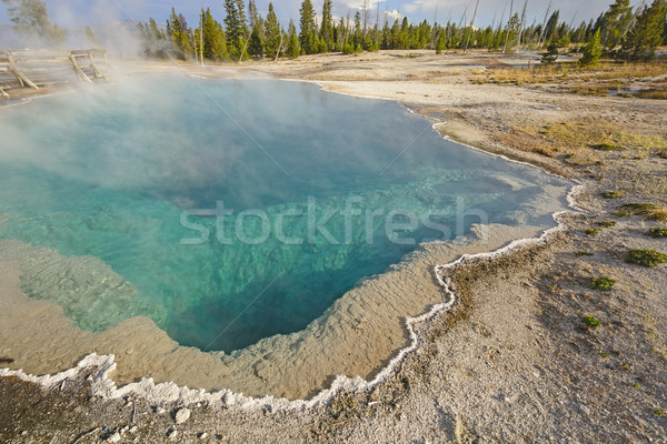 Colorido caliente verano día abismo piscina Foto stock © wildnerdpix