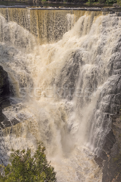 Dramatic Falls into a chasm Stock photo © wildnerdpix