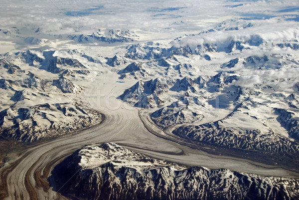 Chugach Mountains in Alaska Stock photo © wildnerdpix