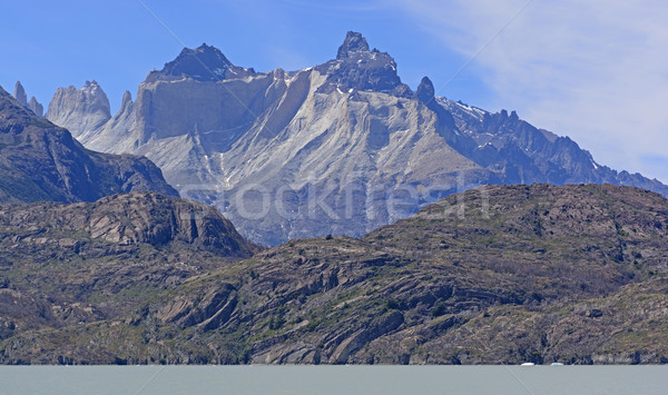 Jagged Peaks on a Sunny Day Stock photo © wildnerdpix
