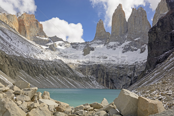 Abrupt alpin lac parc natură Imagine de stoc © wildnerdpix