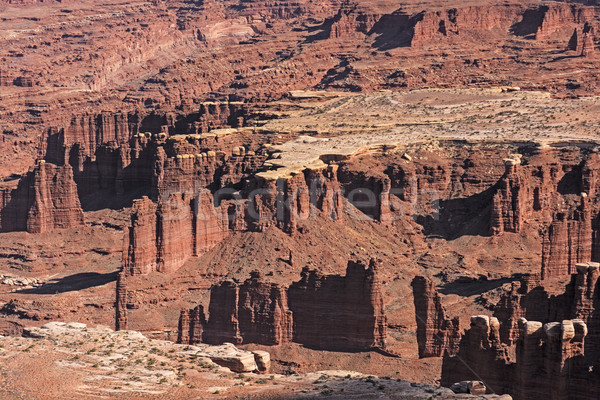 Eroded Rock in a Remote Canyon Stock photo © wildnerdpix