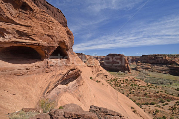 Heading Down into a Remote Canyon Stock photo © wildnerdpix