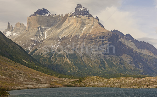 Dramático parque seção montanha remoto naturalismo Foto stock © wildnerdpix