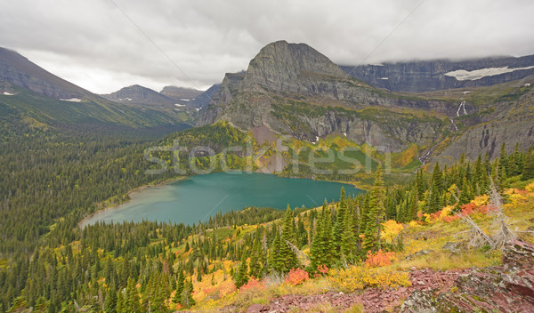 Colorful Mountain Valley in the Fall Stock photo © wildnerdpix