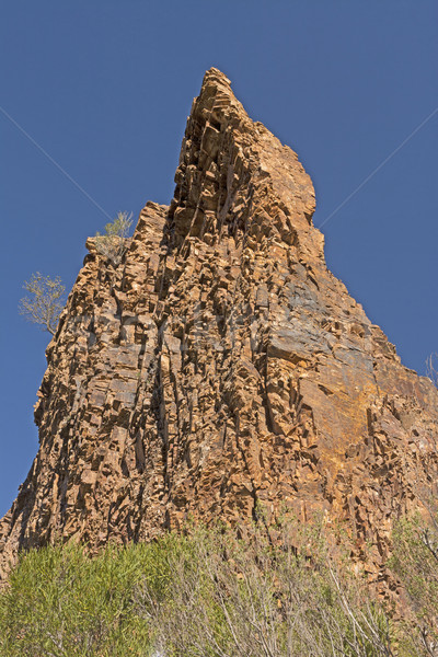 Stock photo: Dramatic Pinnacle in the Desert