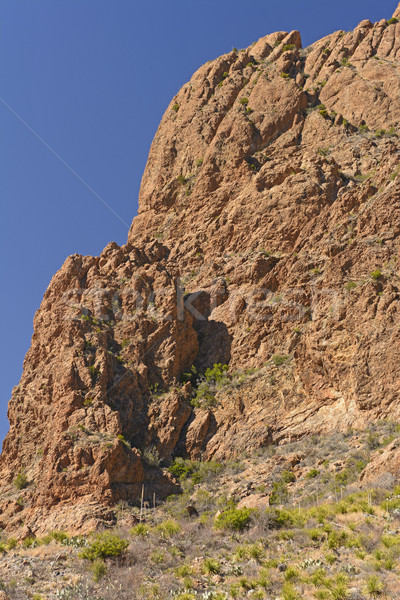 Stock photo: Soaring Cliffs in the Desert