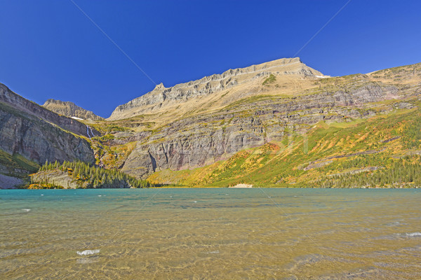 Stock photo: Alpine Lake on a Sunny Fall Day