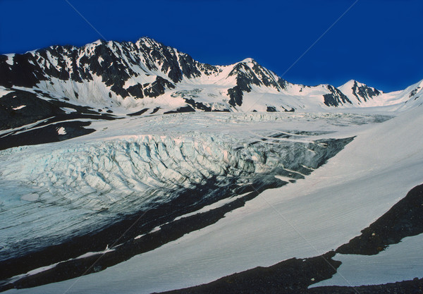 Foto d'archivio: Ghiacciaio · linea · penisola · Alaska