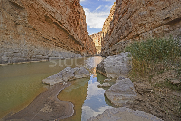 Deep in a Desert Canyon Stock photo © wildnerdpix