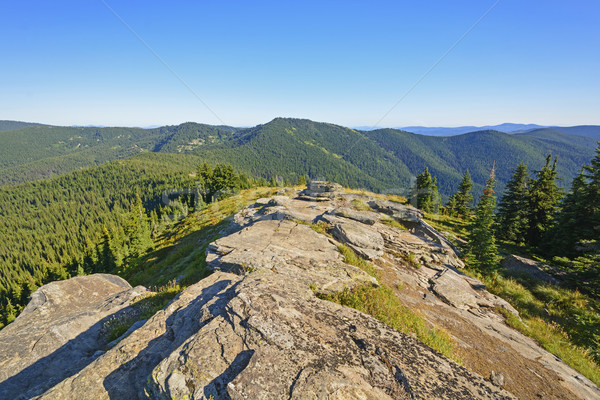 View From a Mountain Outcrop Stock photo © wildnerdpix
