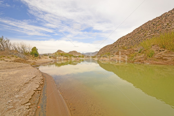 Early Morning on a Western River Stock photo © wildnerdpix